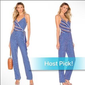 💥Host Pick!💥 Rag & Bone Felix 100% Silk Faux Wrap Jumpsuit